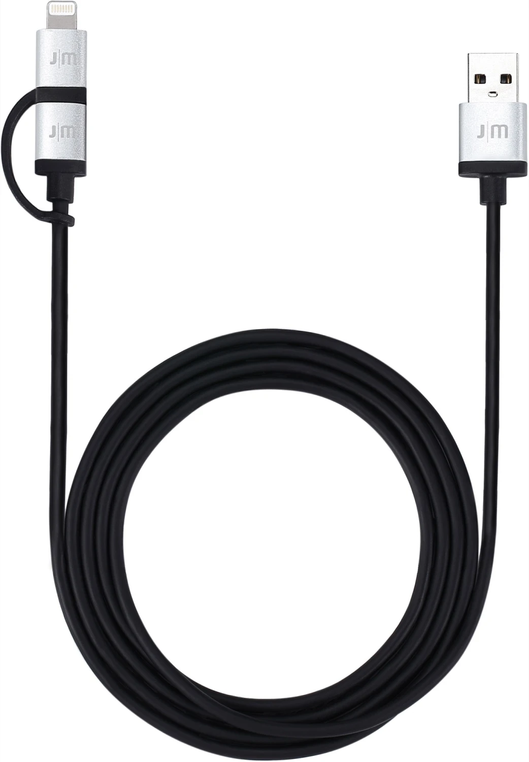Just Mobile AluCable Duo Lightning & Micro-USB Kabel