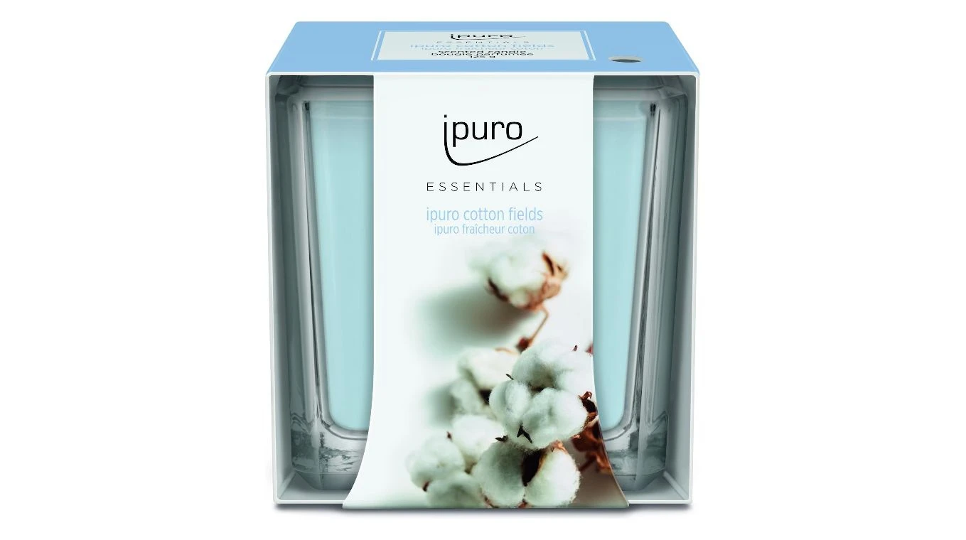 IPURO Duftkerze Essentials Cotton Fields