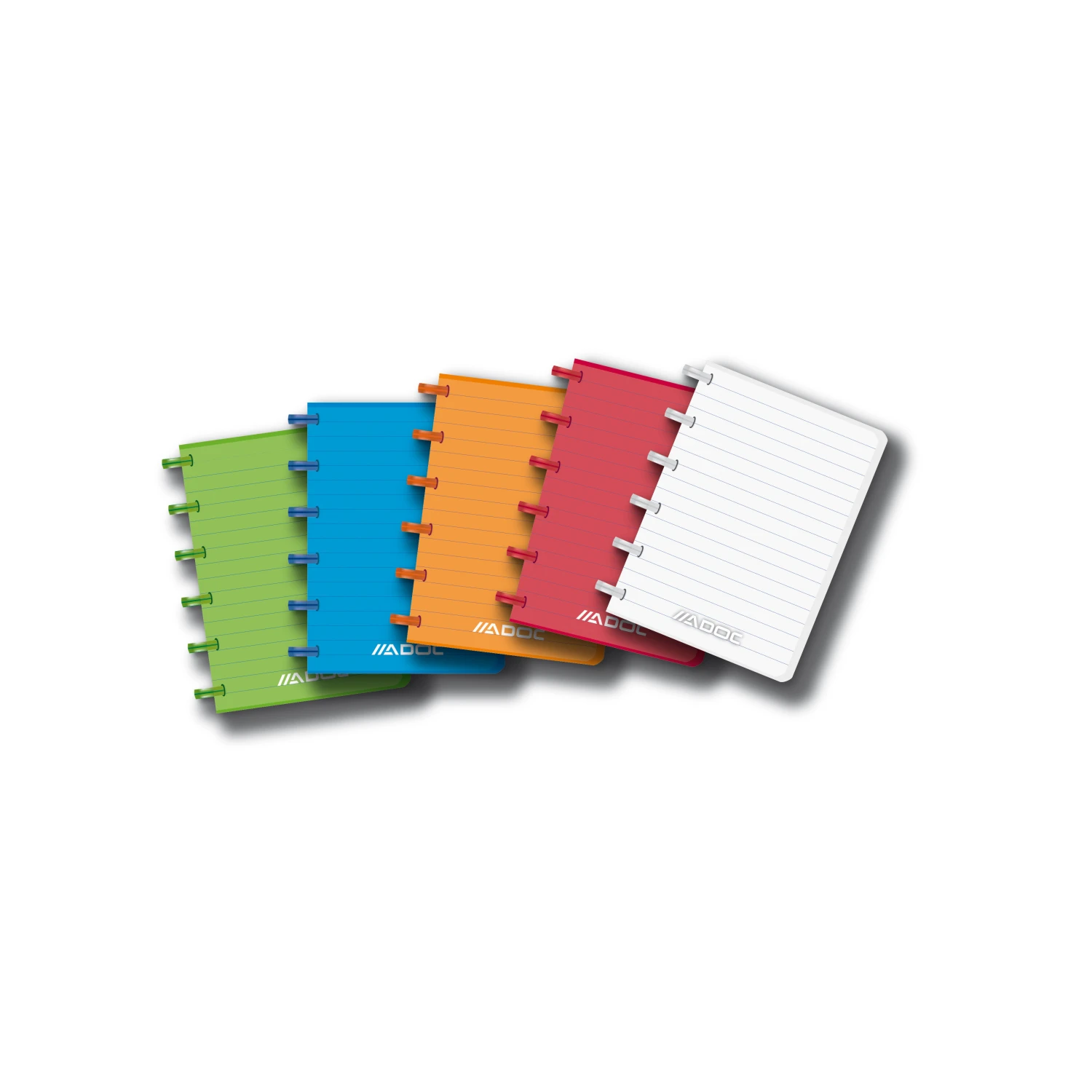 ADOC Notizheft Pap-Ex A6 liniert assortiert