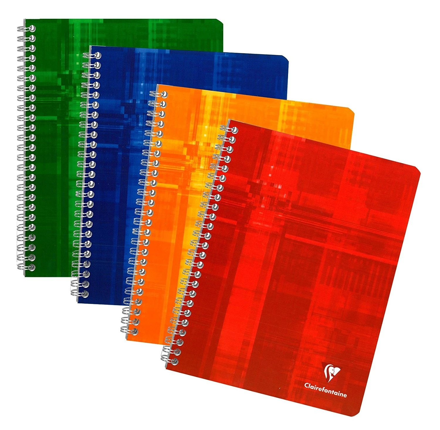 CLAIREFONTAINE Mosai Spiralheft assortiert 17x22cm