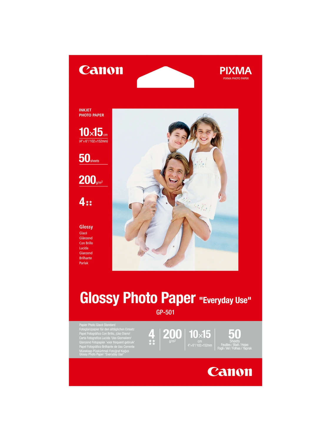 CANON Glossy Photo Paper 10x15cm