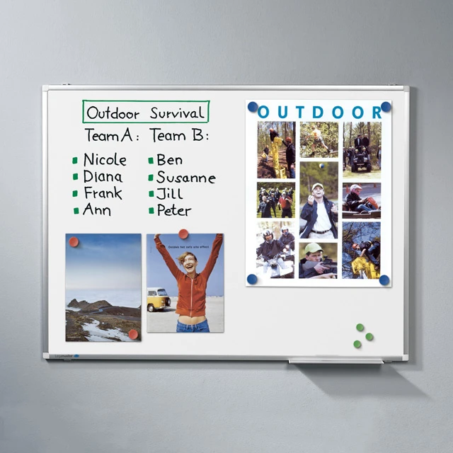 LEGAMASTER Premium Plus Whiteboard 120 x 200 cm