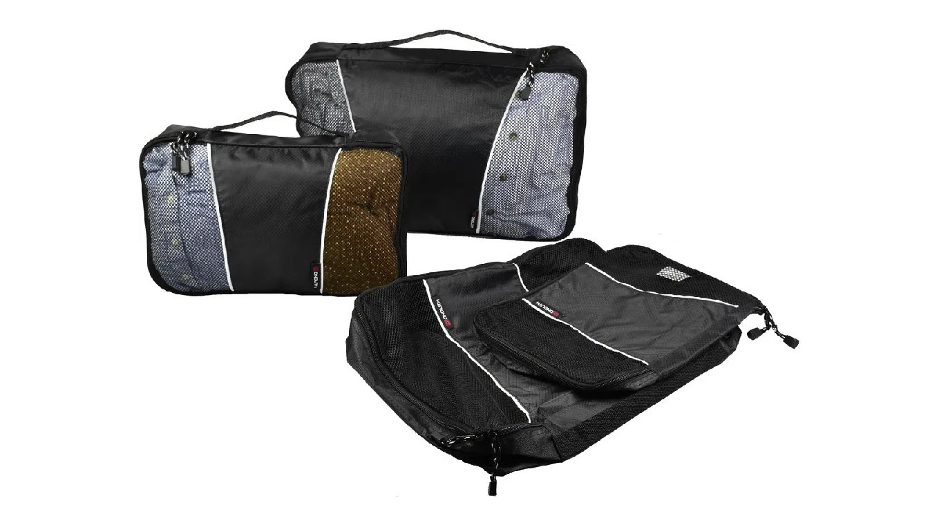 MONOLITH Kleidertaschen-Set 4-teilig