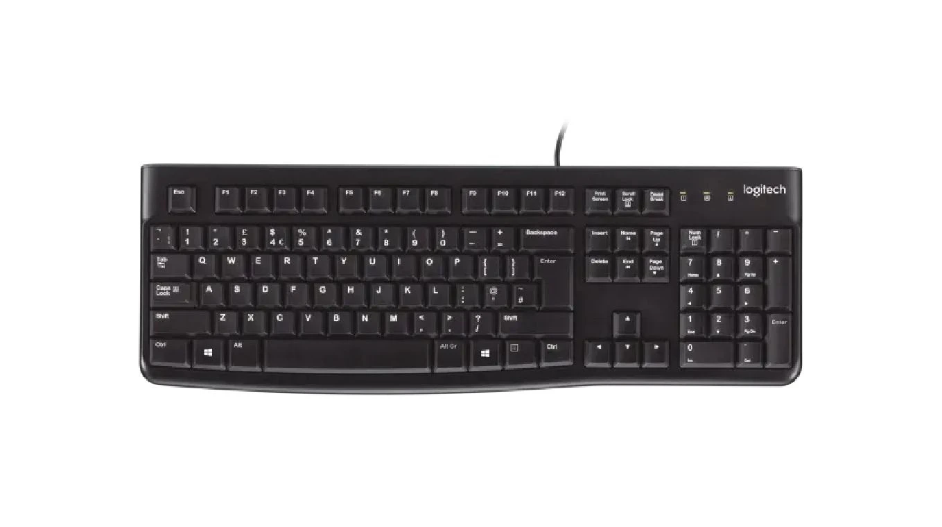 LOGITECH K120 Standard USB Computertastatur