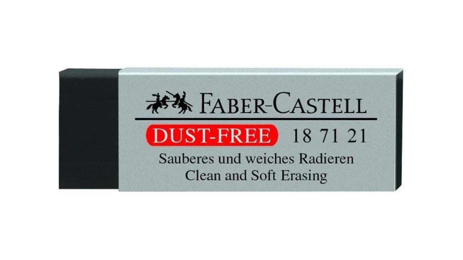 FABER-CASTELL Kunststoffradierer DUST-FREE