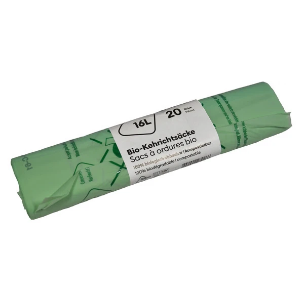 Bio-Kehrichtsäcke Compobag 16 L, 28 Rollen