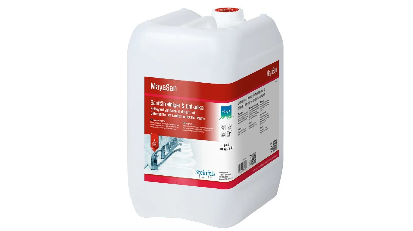 STEINFELS Sanitärreiniger und Entkalker MayaSan 9.4 L