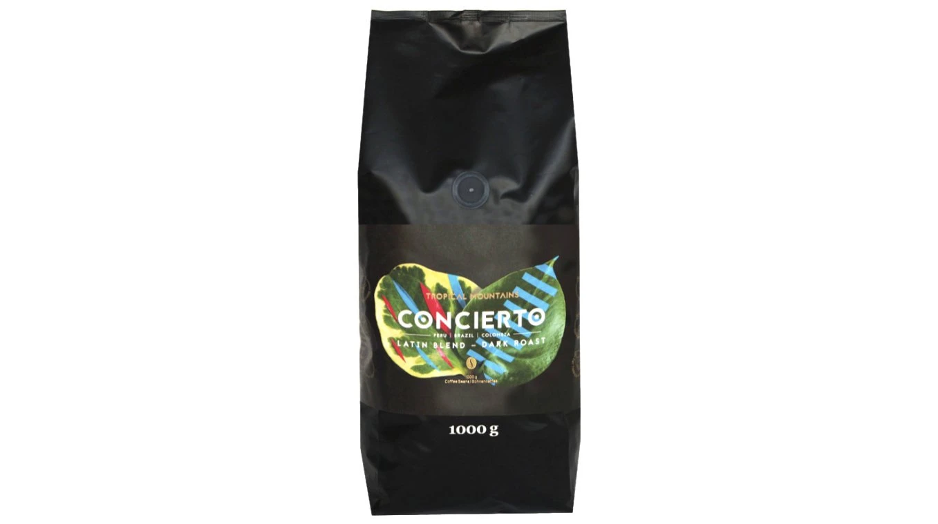 TROPICAL MOUNTAINS Bohnenkaffee Bio Concierto 1 kg