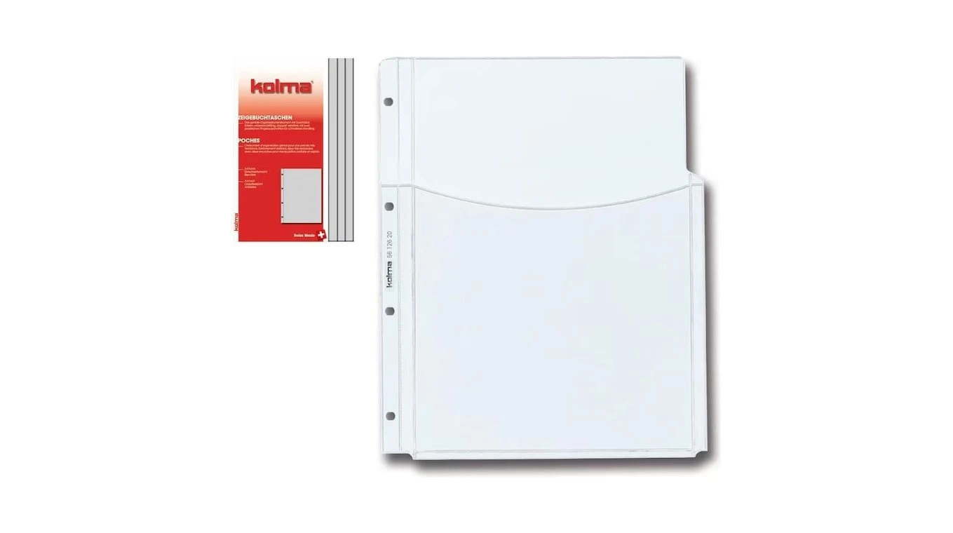 KOLMA Kängurutasche ExtraSolid A4, 5 Stk.