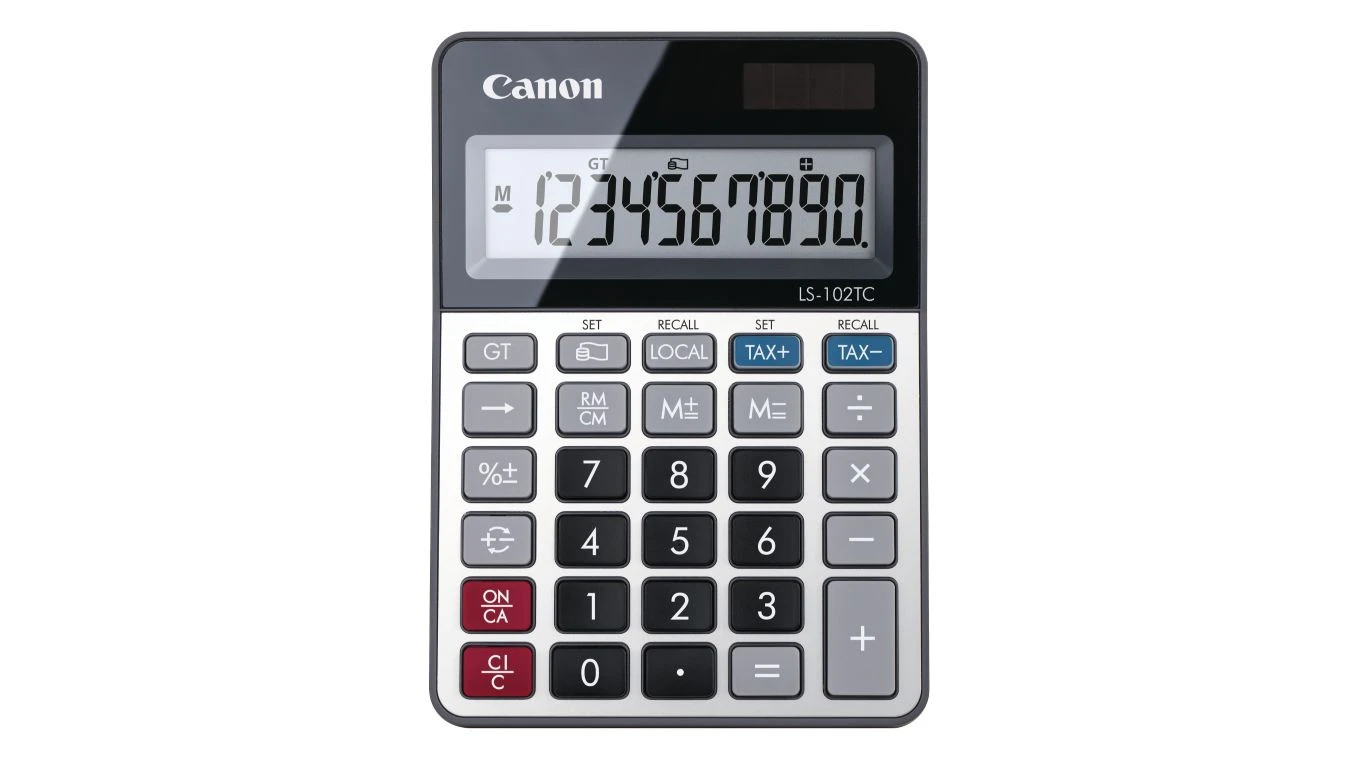 CANON CA-LS102TC Tischrechner Solar