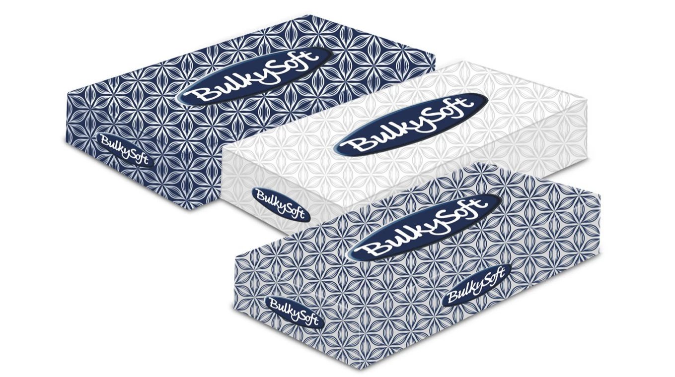 BULKYSOFT Kosmetiktücher Classic 2-lagig, 40 Stück