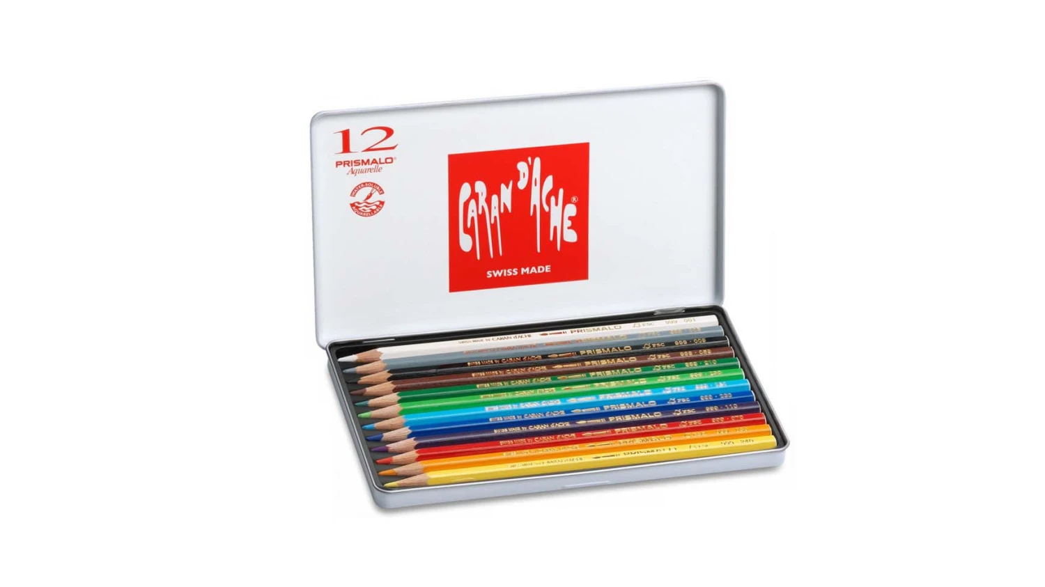 CARAN D'ACHE Farbstifte Prismalo 12er Pack