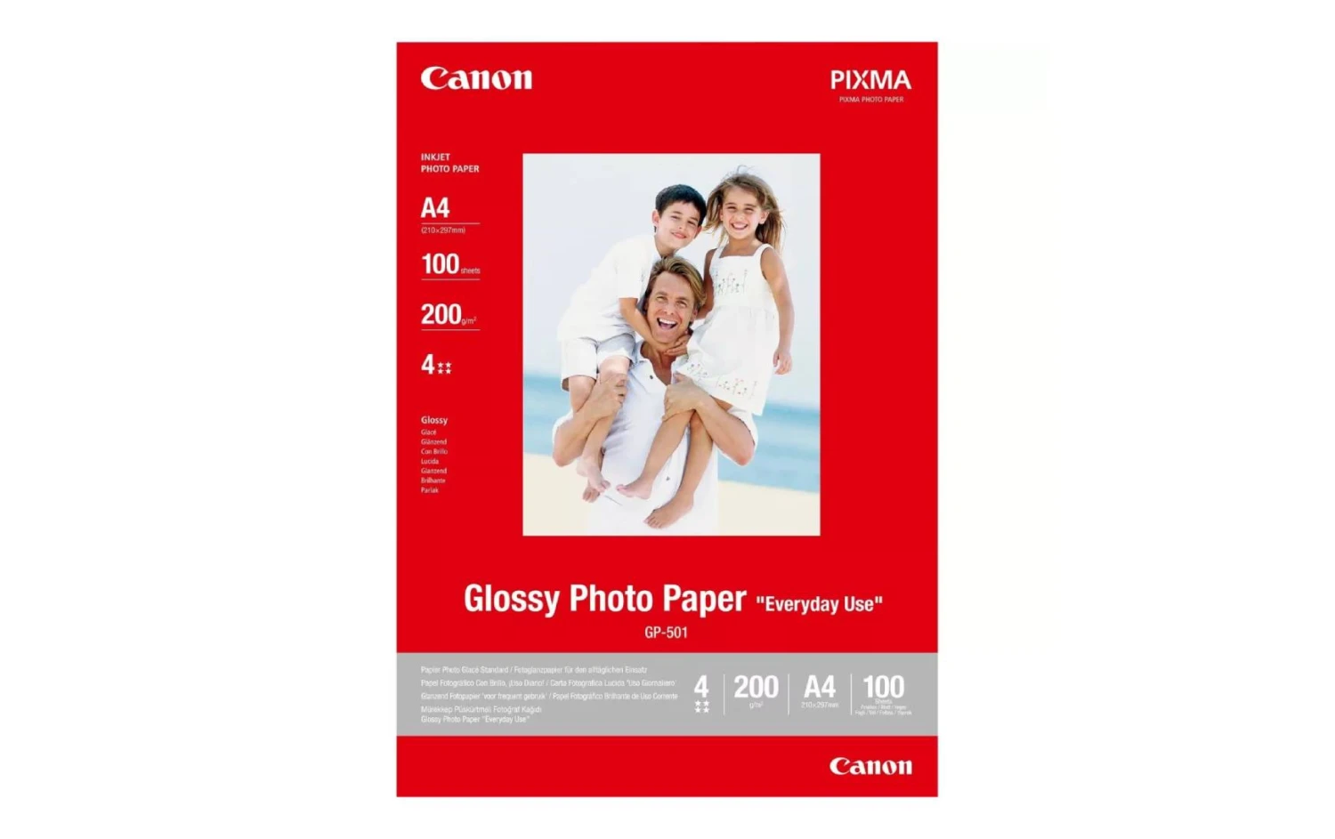 CANON GP-501 Glossy A4 Fotopapier 200g/m2
