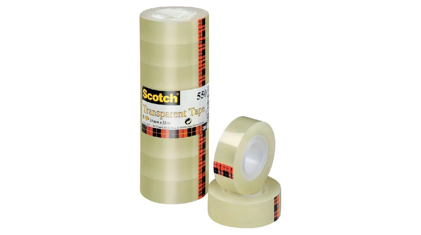 SCOTCH Klebeband 550, 19mm x 33m - 8 Stück