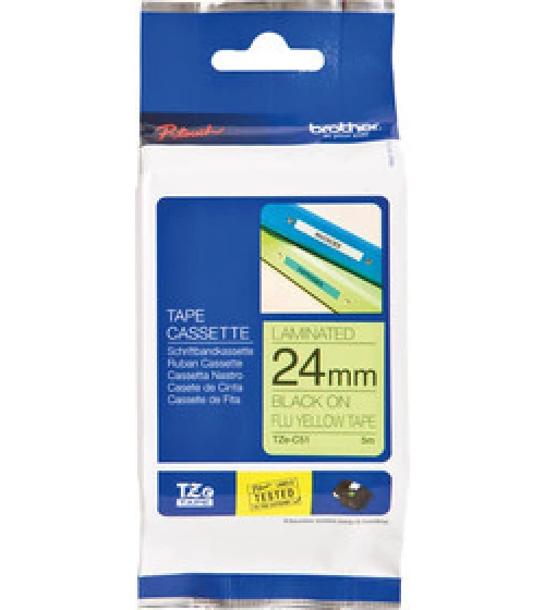 BROTHER P-TOUCH TZE-C51 Schriftbandkassette 24 mm