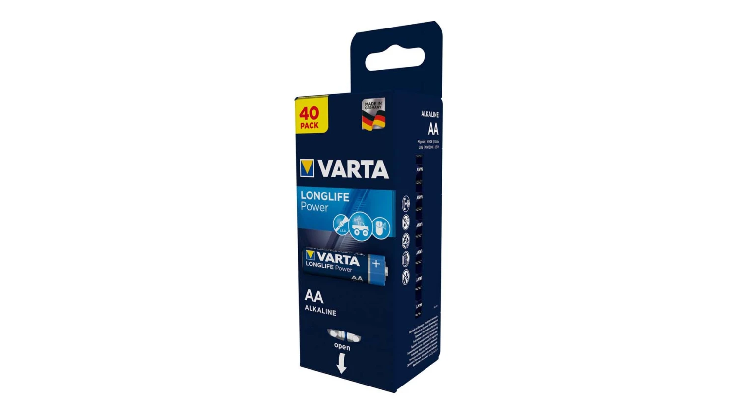 VARTA Batterie Longlife Power AA/LR06 - 40er Pack