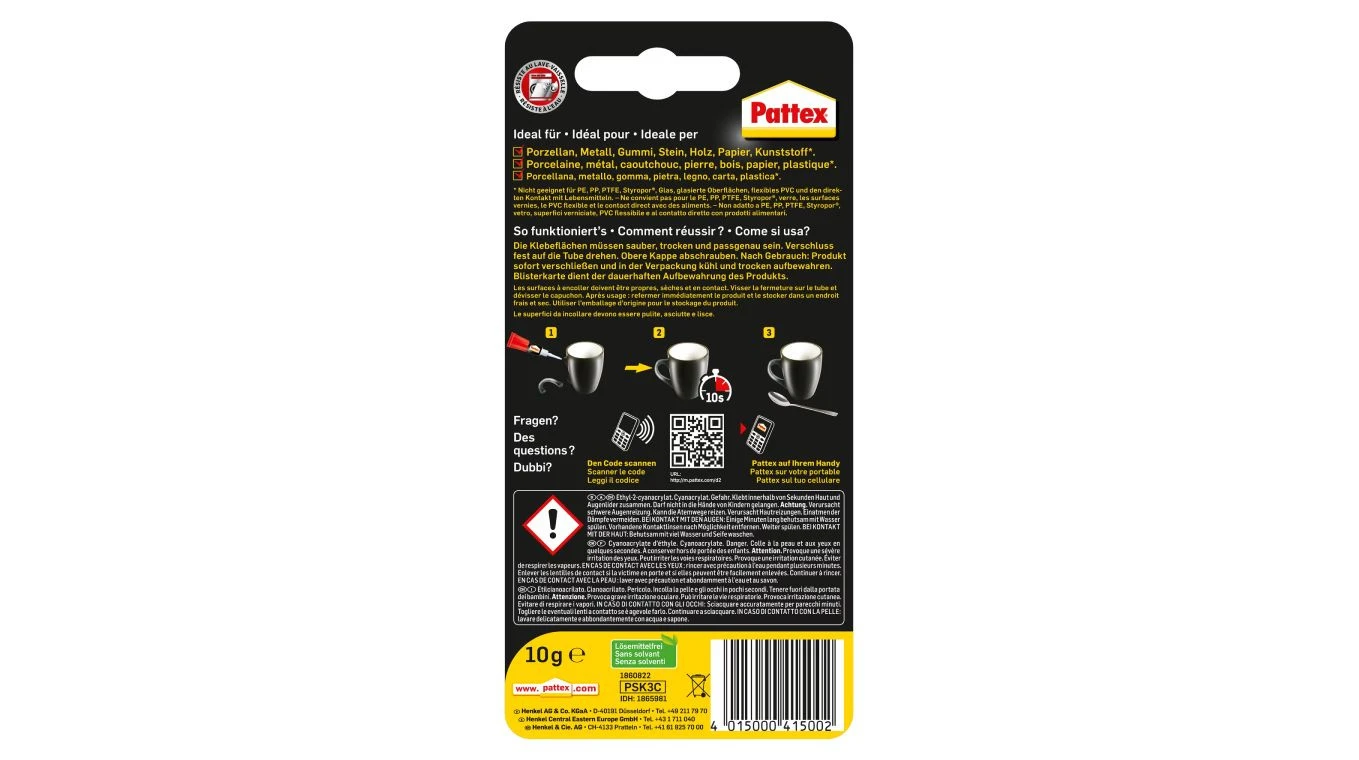 PATTEX Blitz Sekundenkleber 10g