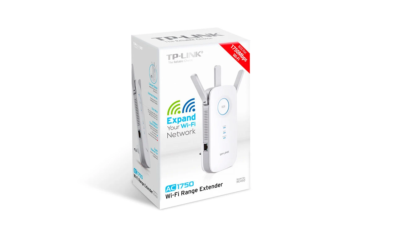 TP-LINK WLAN Repeater RE450 AC1750 Dual Band