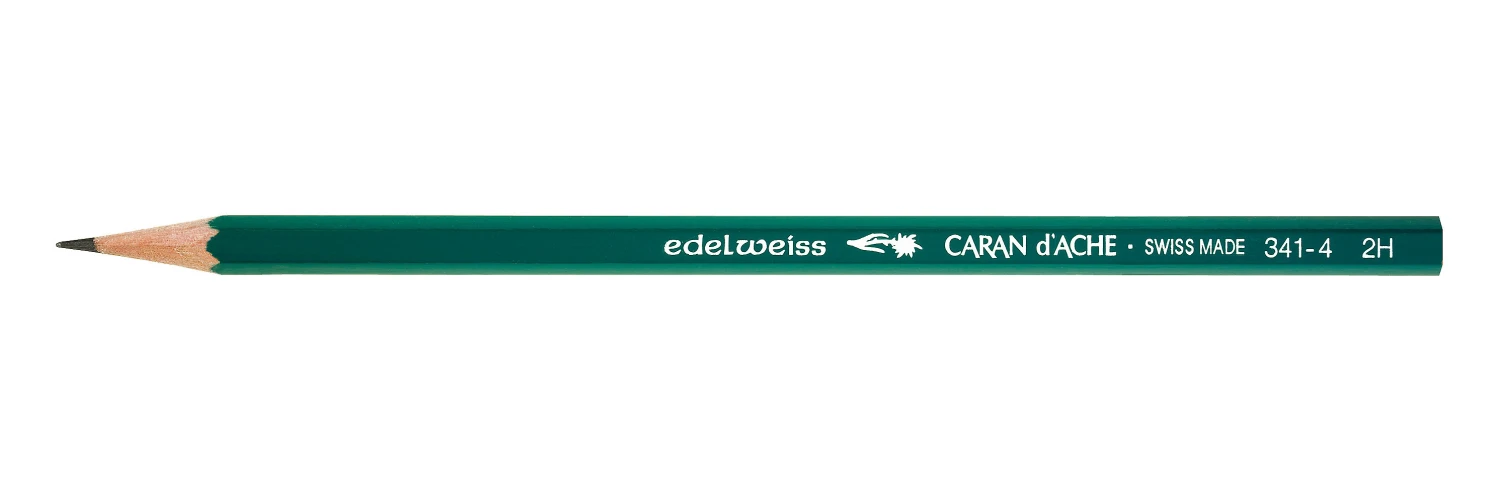 CARAN d'ACHE Schulbleistift Edelweiss 2H