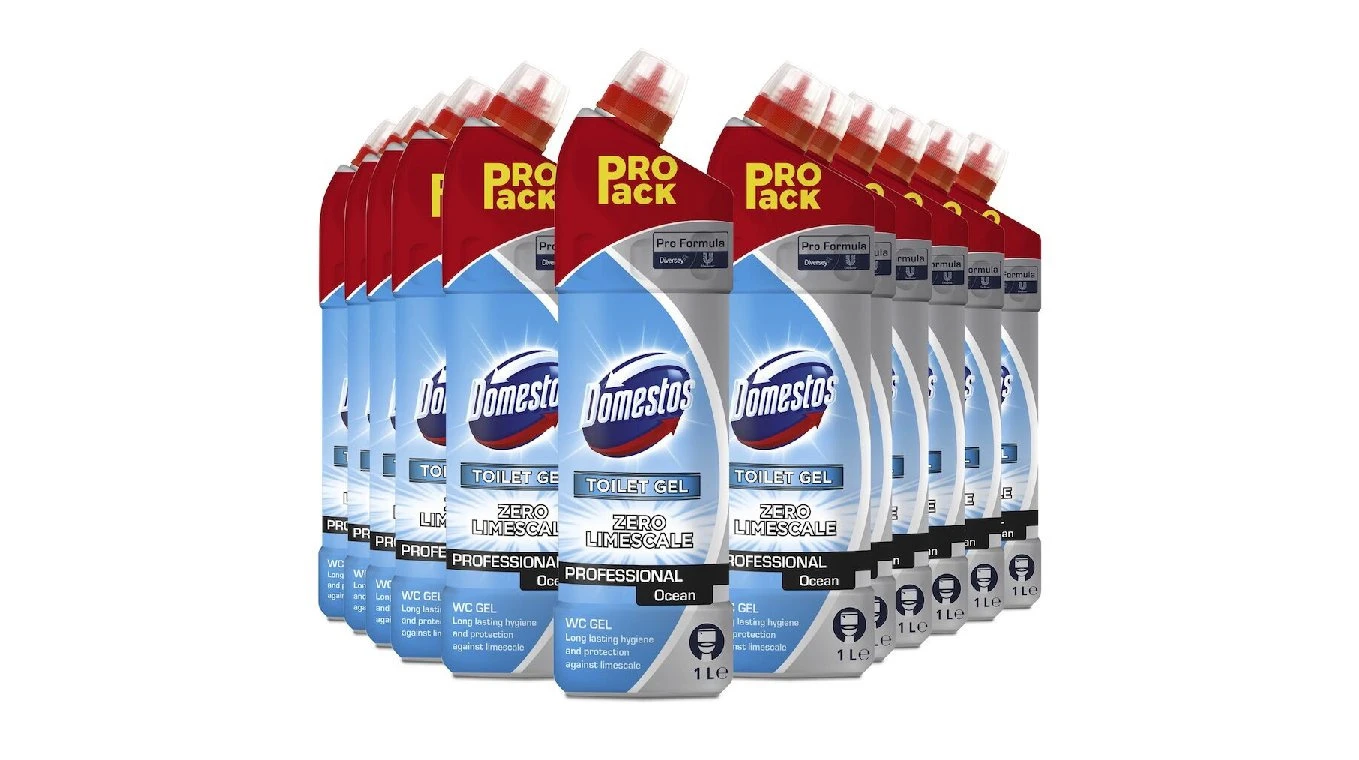 DOMESTOS WC-Gel Professional Ocean 12 x 1 L