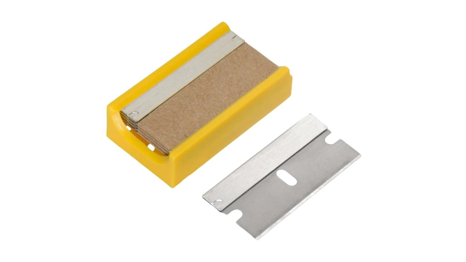 EDI CLEAN Ersatzklingen für Sicherheitsschaber gummiert 5 klingen
