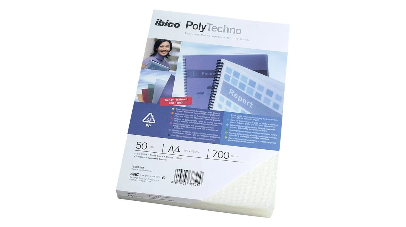 GBC Einbandfolien PolyTechno A4, 700my, 50 Stück