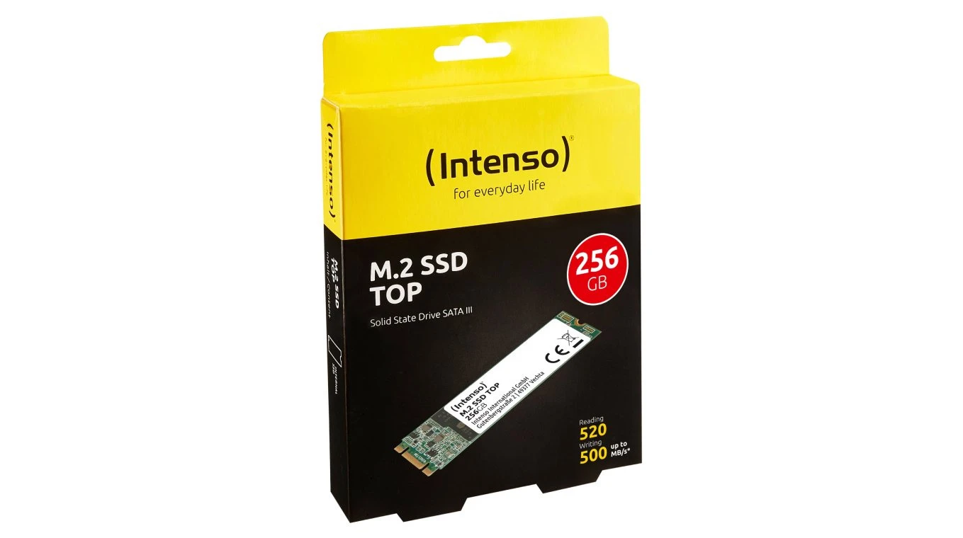 INTENSO SSD M.2 - 2.5 inch SATA II TOP 256GB