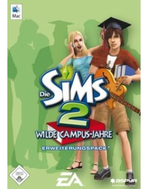Aspyr Die Sims 2 Wilde Campus-Jahre für Mac DE