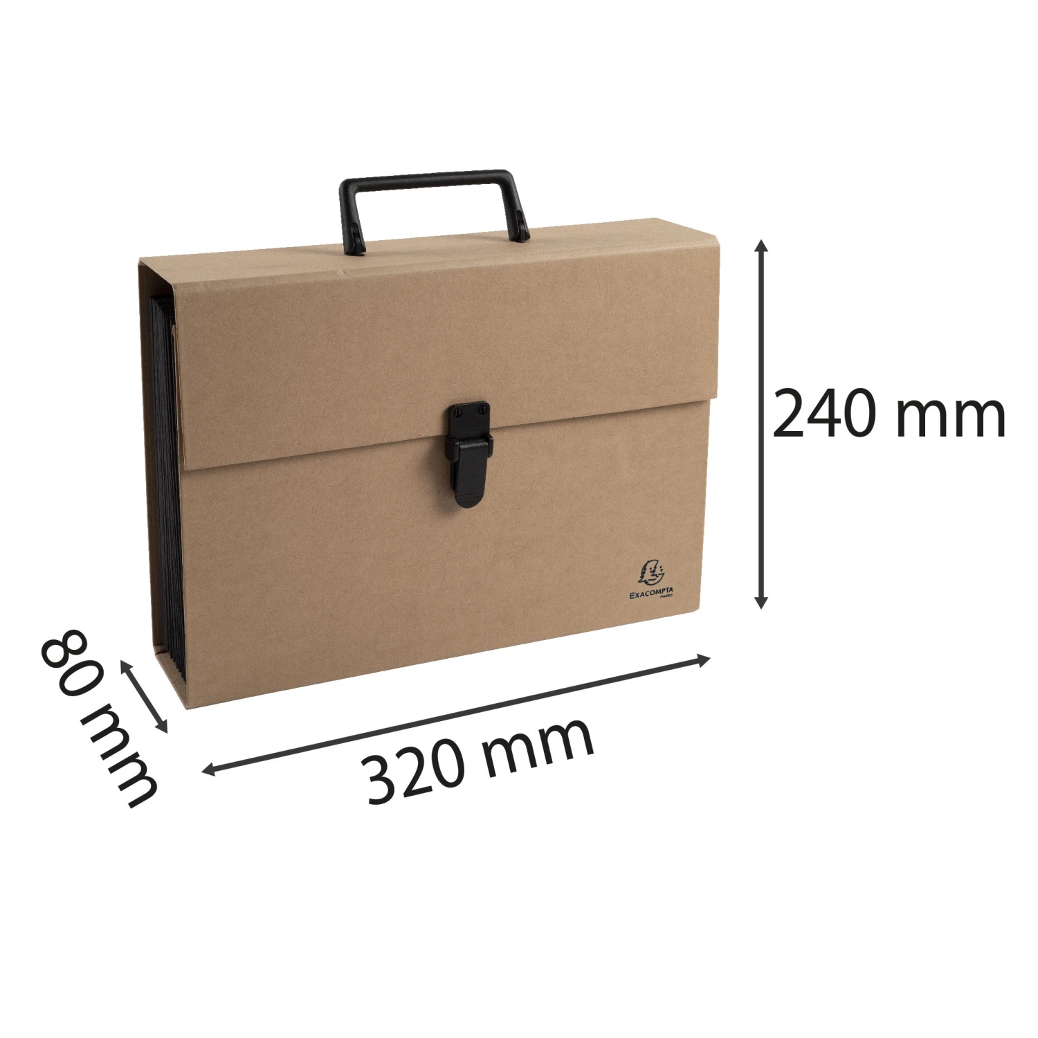 EXACOMPTA Dokumententasche Eterneco 18 Fächer, A4