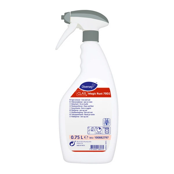 CLAX Fleckenentferner Magic Rust 70D2, 6 x 750 ml