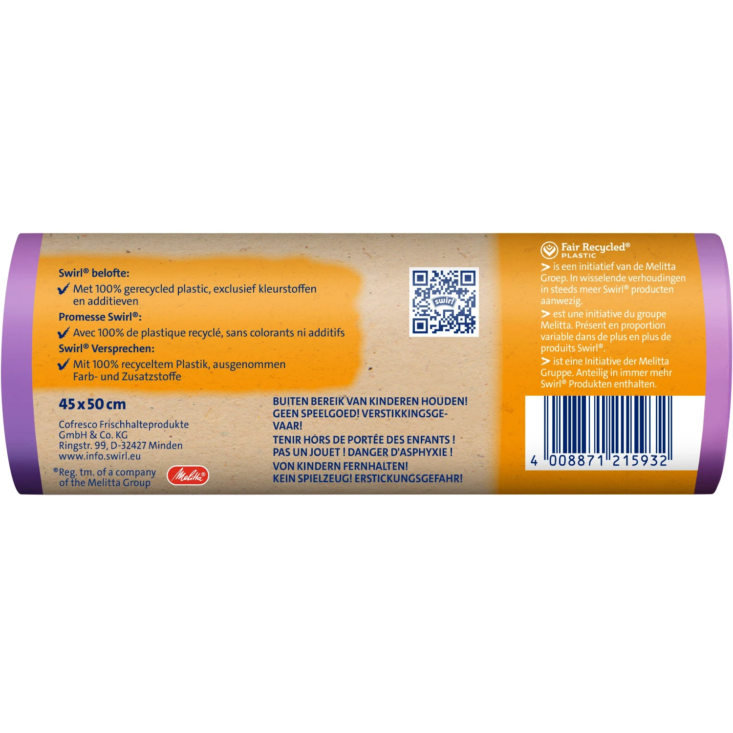 SWIRL Duft-Müllbeutel 20 L, 12 Stück