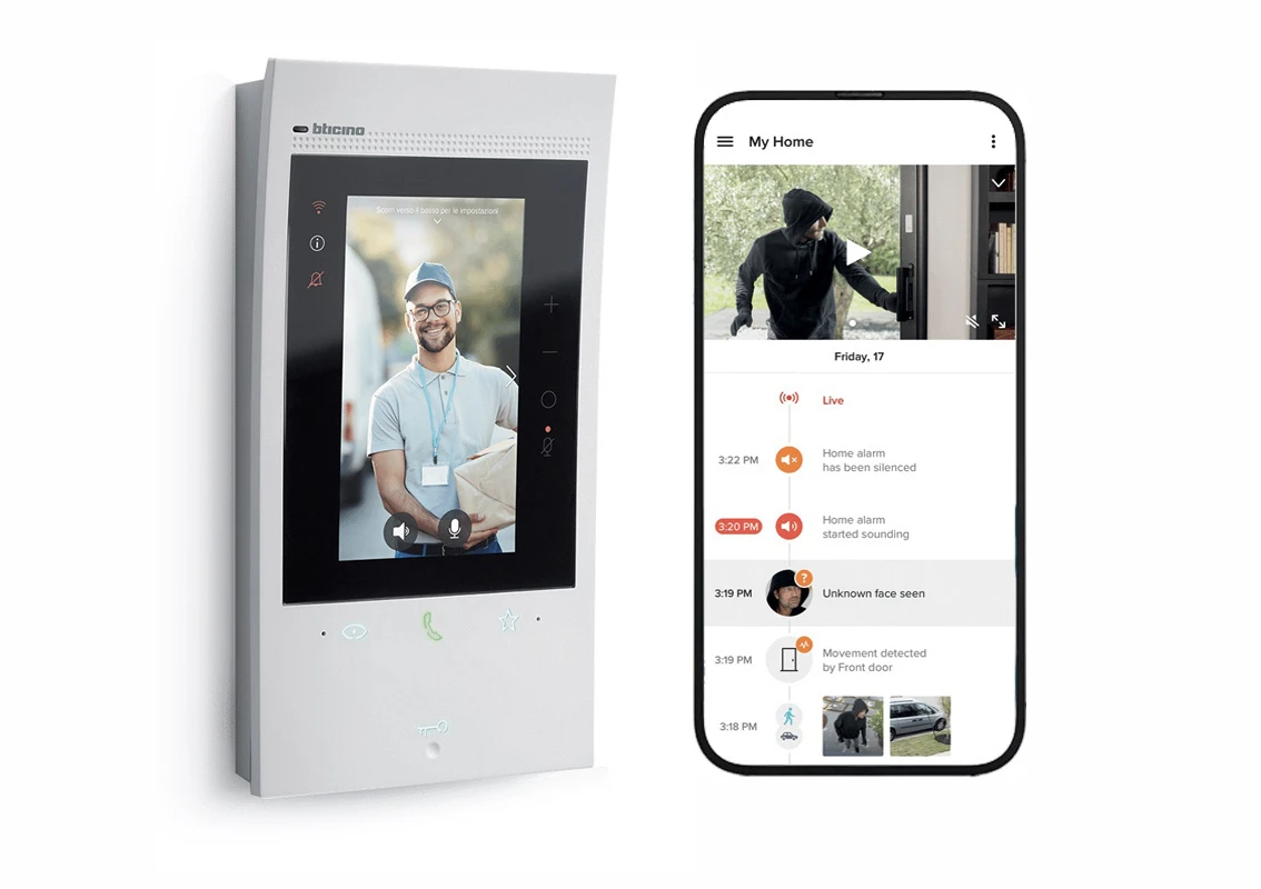 Bticino with Netatmo Classe 300EOS Hausstation