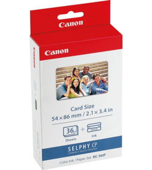 CANON Farbtinte/Papierset 8,6x5,4cm