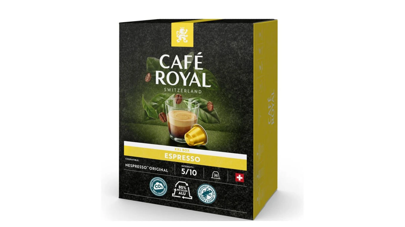 CAFE ROYAL Kaffeekapseln Espresso 36 Stück