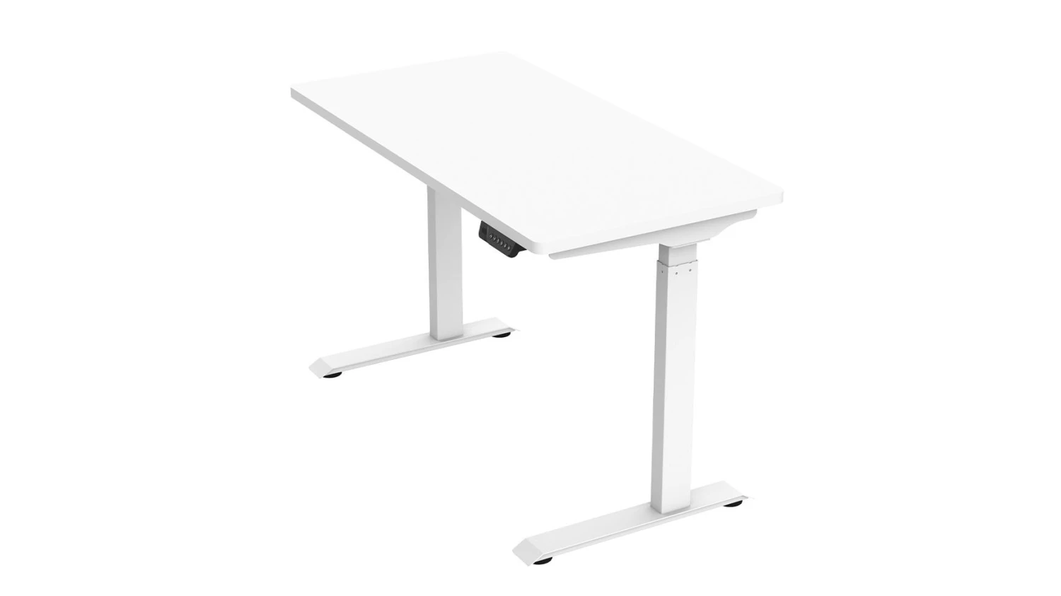 Contini höhenverstellbarer Bürotisch weiss 1.2 × 0.6 m