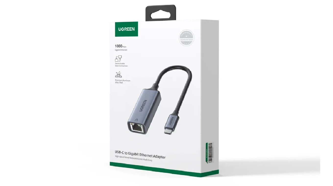 UGREEN Gigabit Ethernet Adapter USB-C 3.1