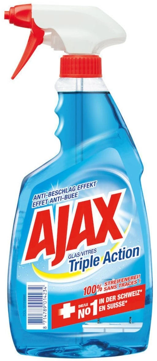 AJAX Glasreiniger Triple Action 2 x 500 ml