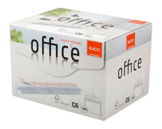 ELCO Briefumschläge Office C6, ohne Fenster