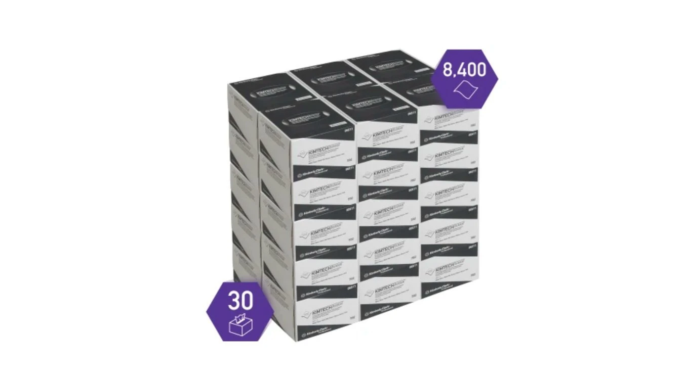 KIMBERLY-CLARK Präzisionswischtücher Kimtech Science Spenderbox 30 Stück