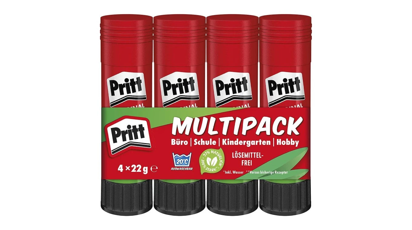 PRITT Klebestift 22 g - 4er-Pack
