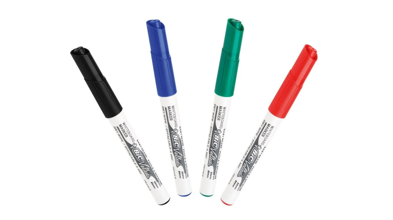 BIC 1741  Marker Velleda 4.5 mm, 4er Pack