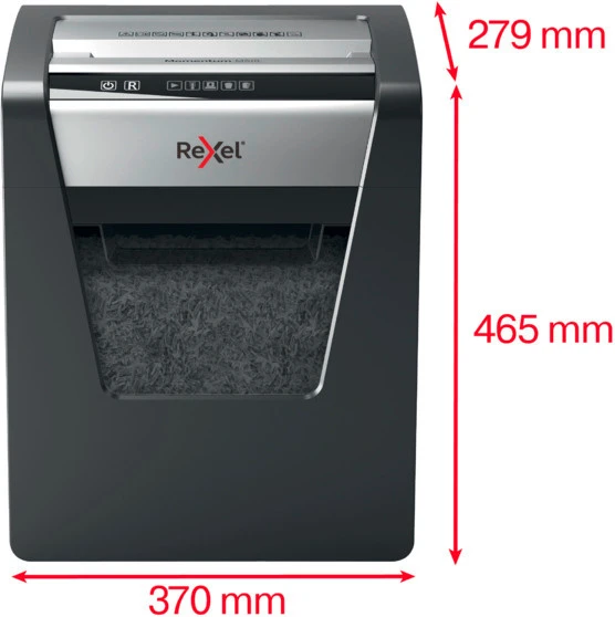 REXEL Aktenvernichter Momentum M510, P-5, 23lt