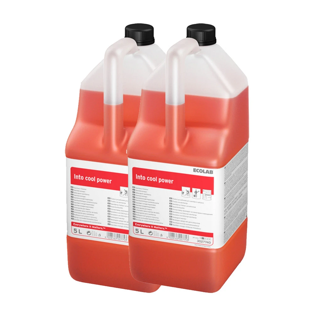 ECOLAB Sanitärreiniger Into cool power 2 x 5 L