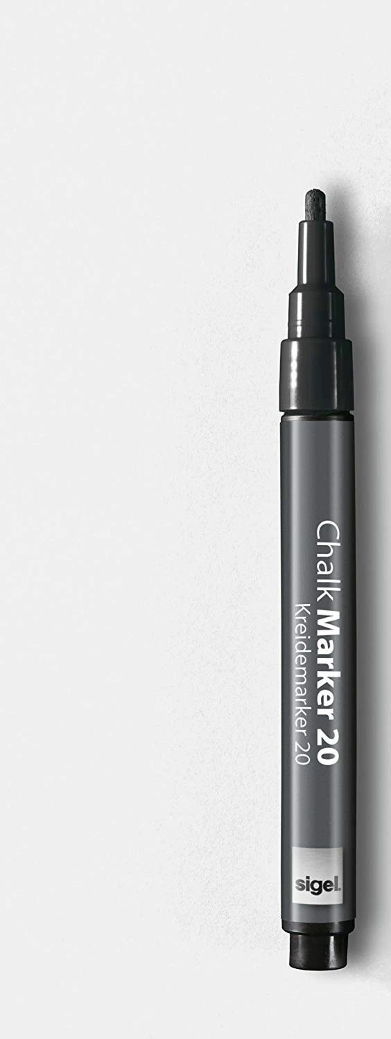 SIGEL Kreidemarker 1-2 mm - 2 Stück