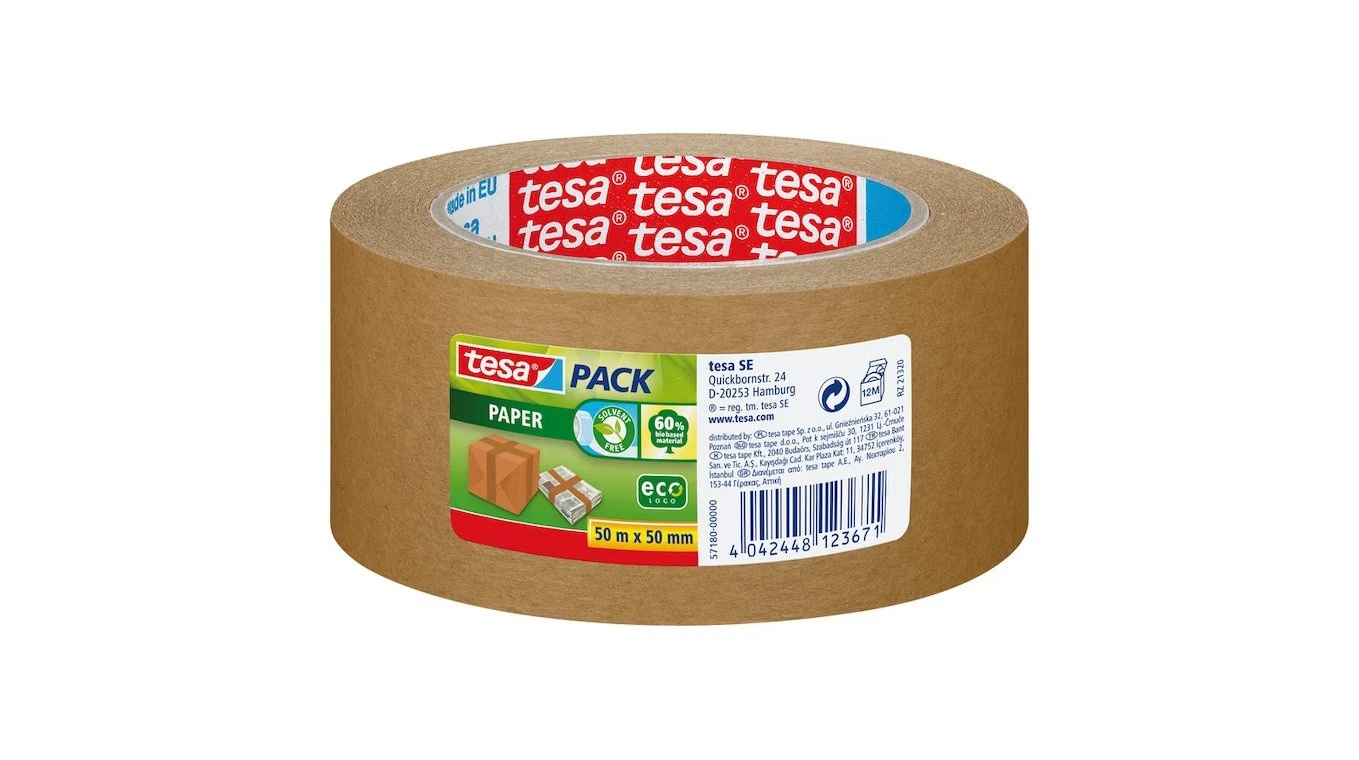 TESA Verpackungsband braun Paper Eco 38 mm x 25 m