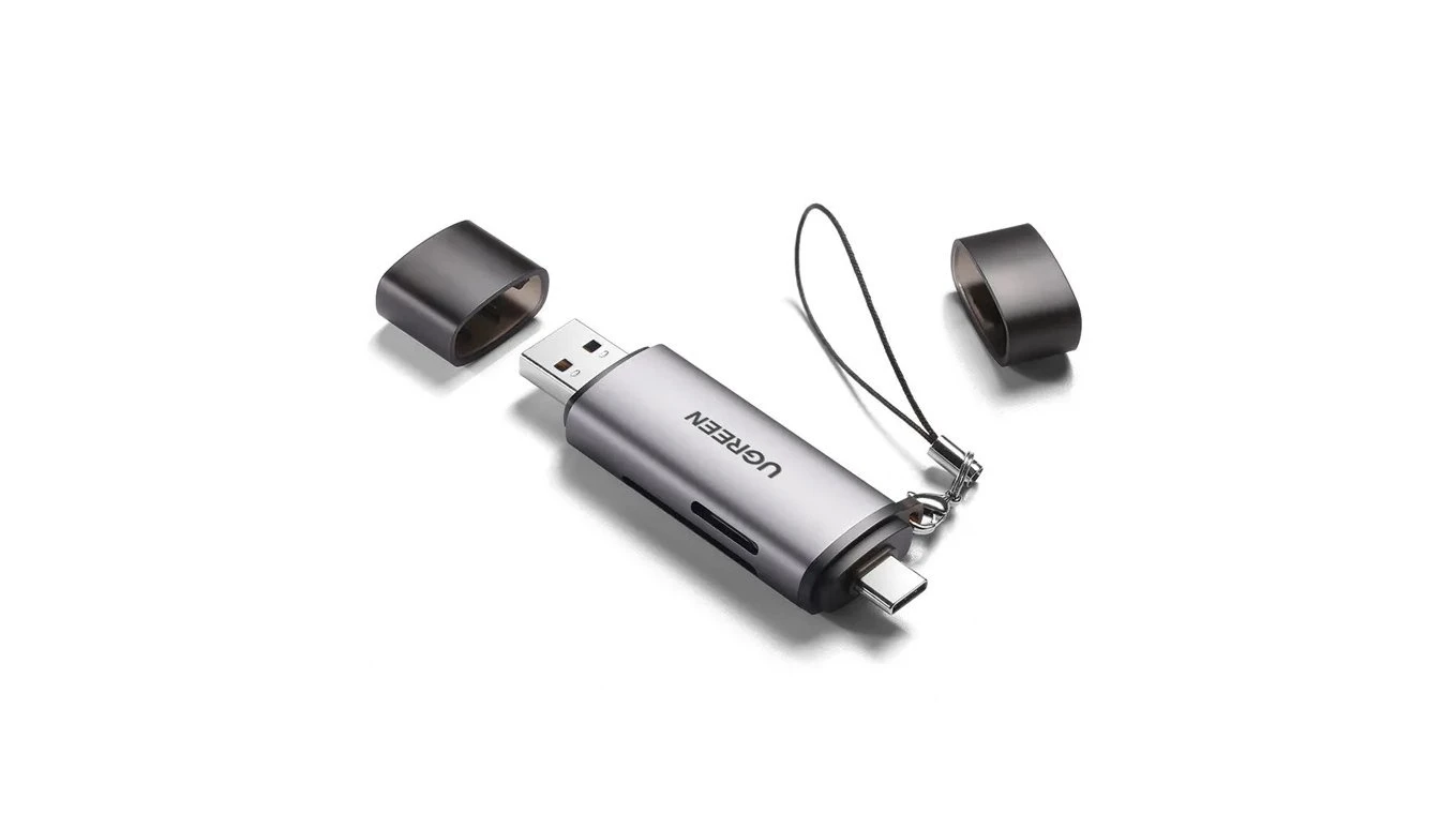 UGREEN USB-C + USB-A Card Reader TF/SD 3.0