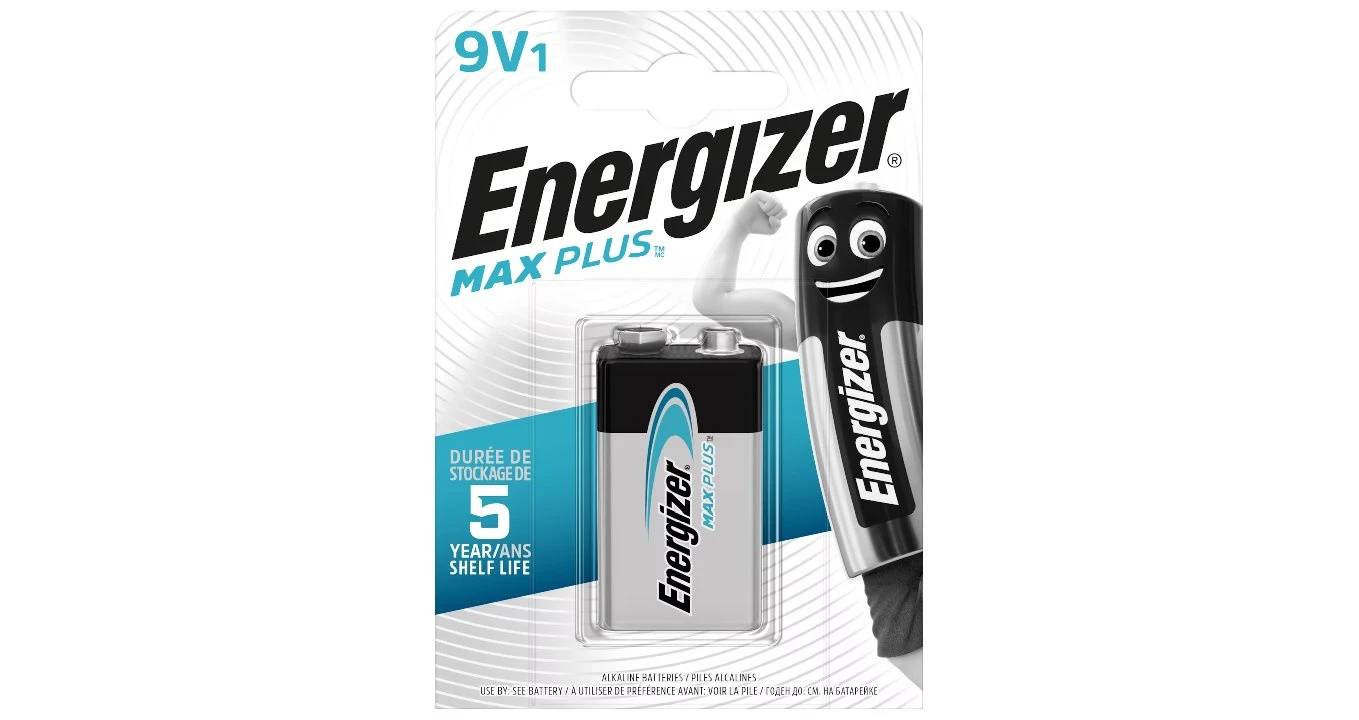 ENERGIZER Batterie Max Plus 9.0V 600 mAh