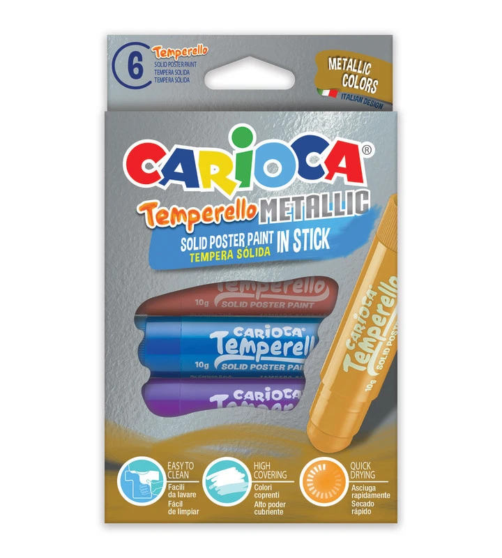 CARIOCA Posterfarbe Temperello Metallic