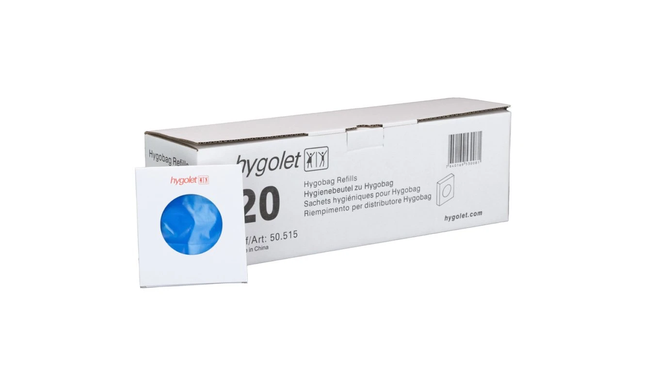 HYGOLET Hygienebeutel zu Hygobag und Wallbox, 500 Stück