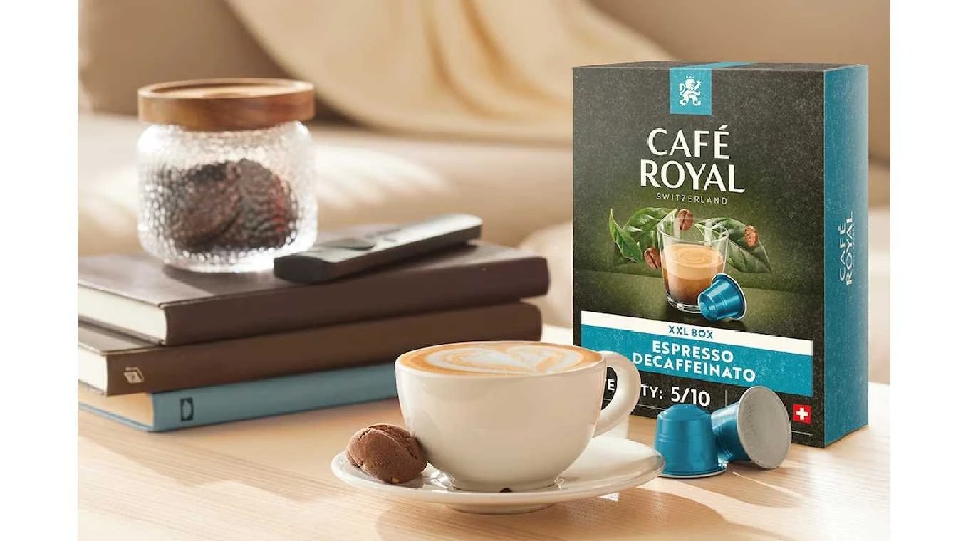 CAFÉ ROYAL Kaffeekapseln Espresso Decaffeinato 36 Stück